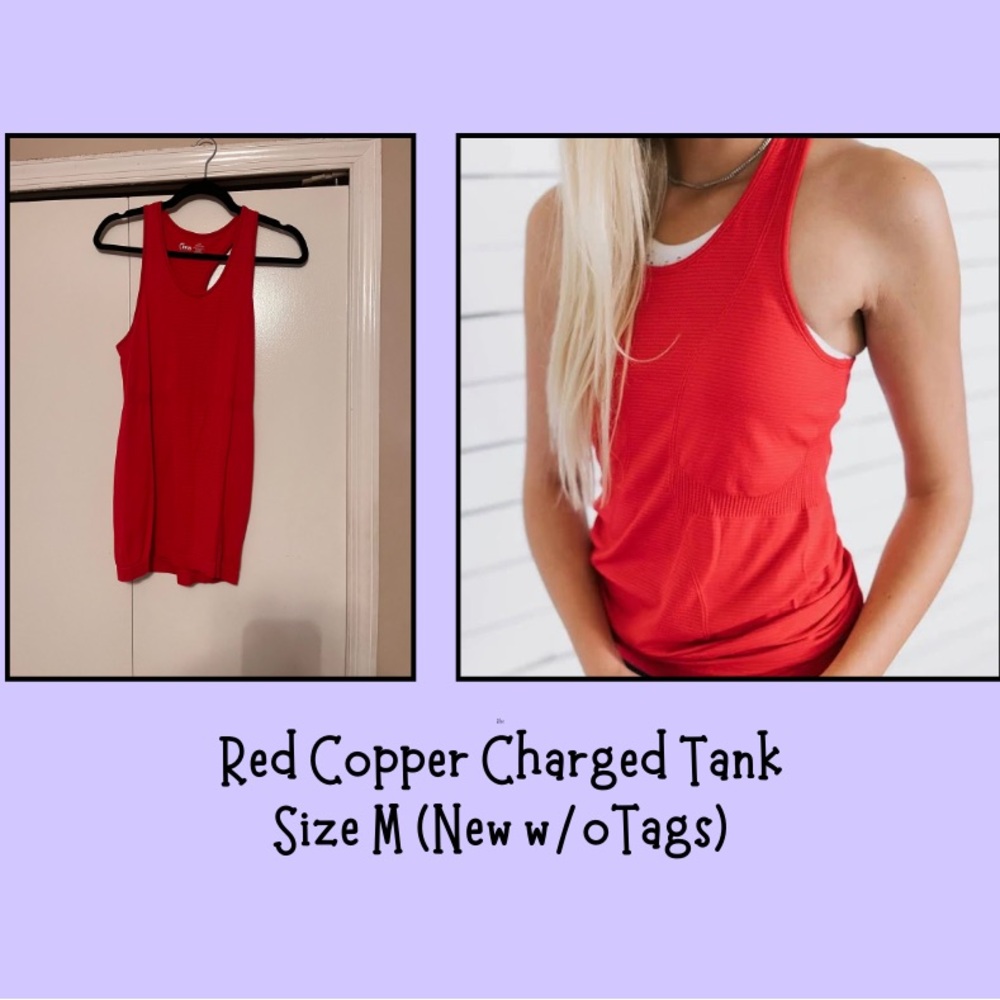 ZYIA Red Copper Charged Tank (M)